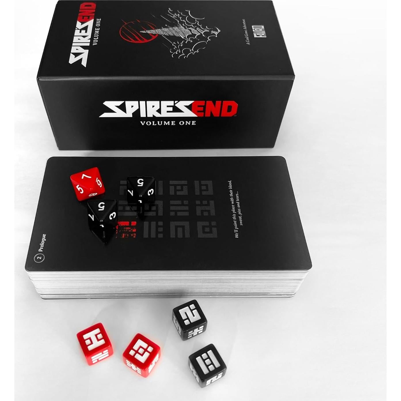 Juego de Cartas Spire's End - Favro Ventures - 1-2 Jugadores