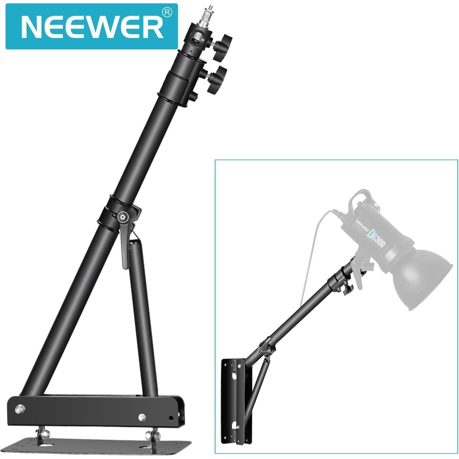 Luz de Anillo Neewer 18" 55W Regulable 5500K con Brazo