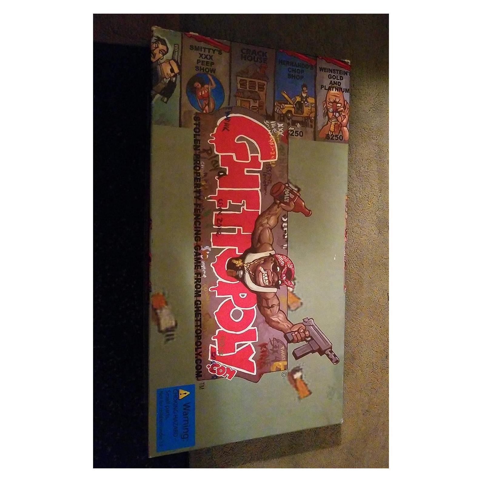 Juego de mesa Ghettopoly para 4 jugadores - 0.78 kg