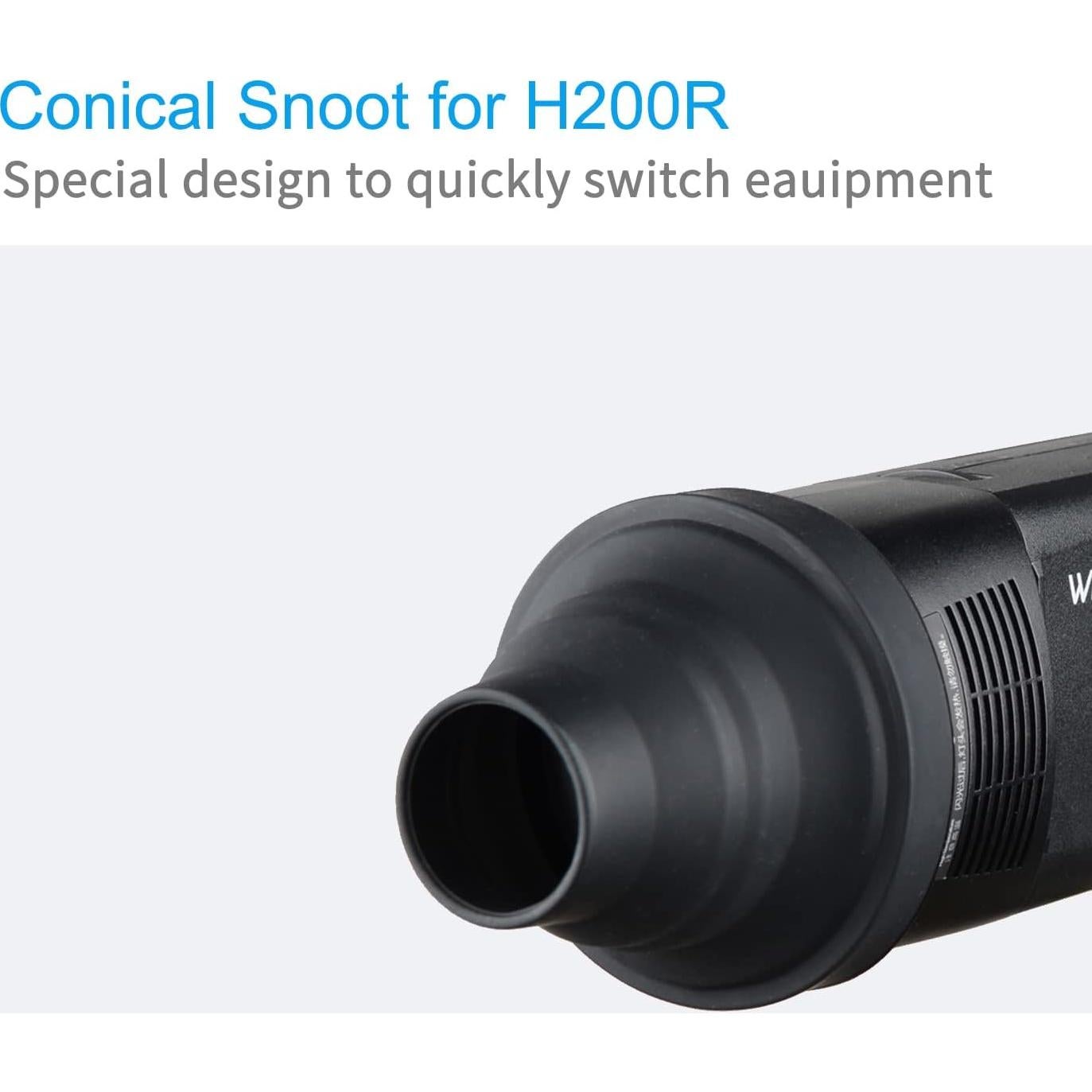 Godox AK-R1 Accessories Kit for Godox H200R Ring Flash Head Godox AD100PRO / AD200 / AD200Pro / Godox V1 / Godox V1 Pro Round Head Flash Accessories Easy to Use