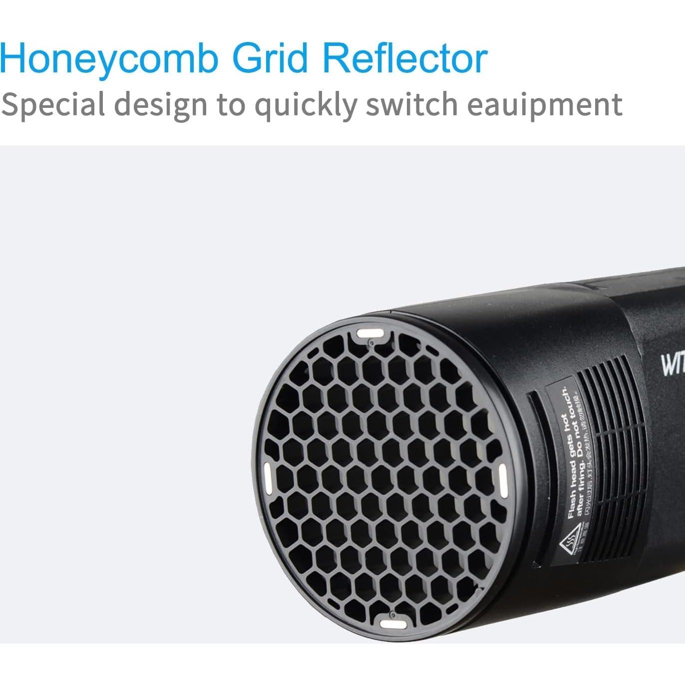 Godox AK-R1 Accessories Kit for Godox H200R Ring Flash Head Godox AD100PRO / AD200 / AD200Pro / Godox V1 / Godox V1 Pro Round Head Flash Accessories Easy to Use