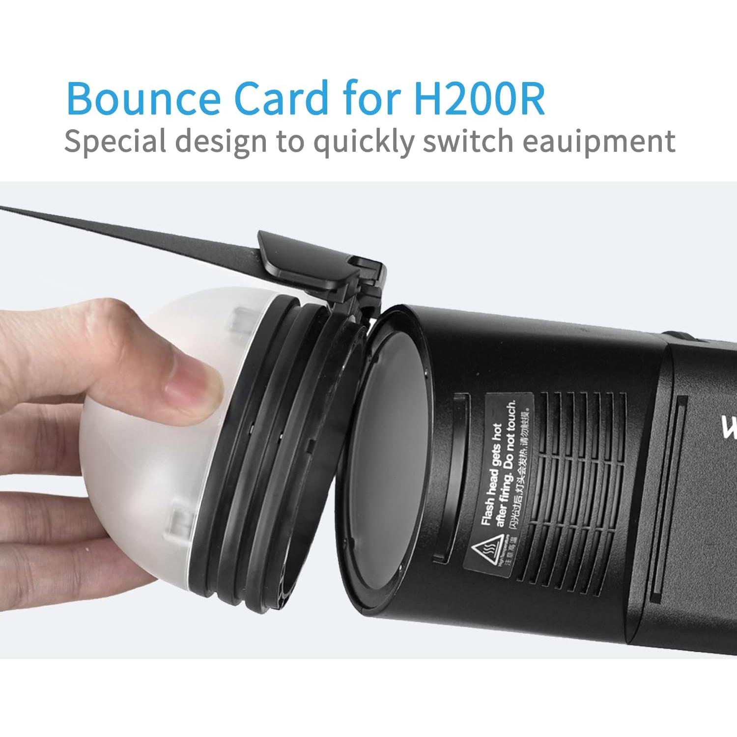 Godox AK-R1 Accessories Kit for Godox H200R Ring Flash Head Godox AD100PRO / AD200 / AD200Pro / Godox V1 / Godox V1 Pro Round Head Flash Accessories Easy to Use