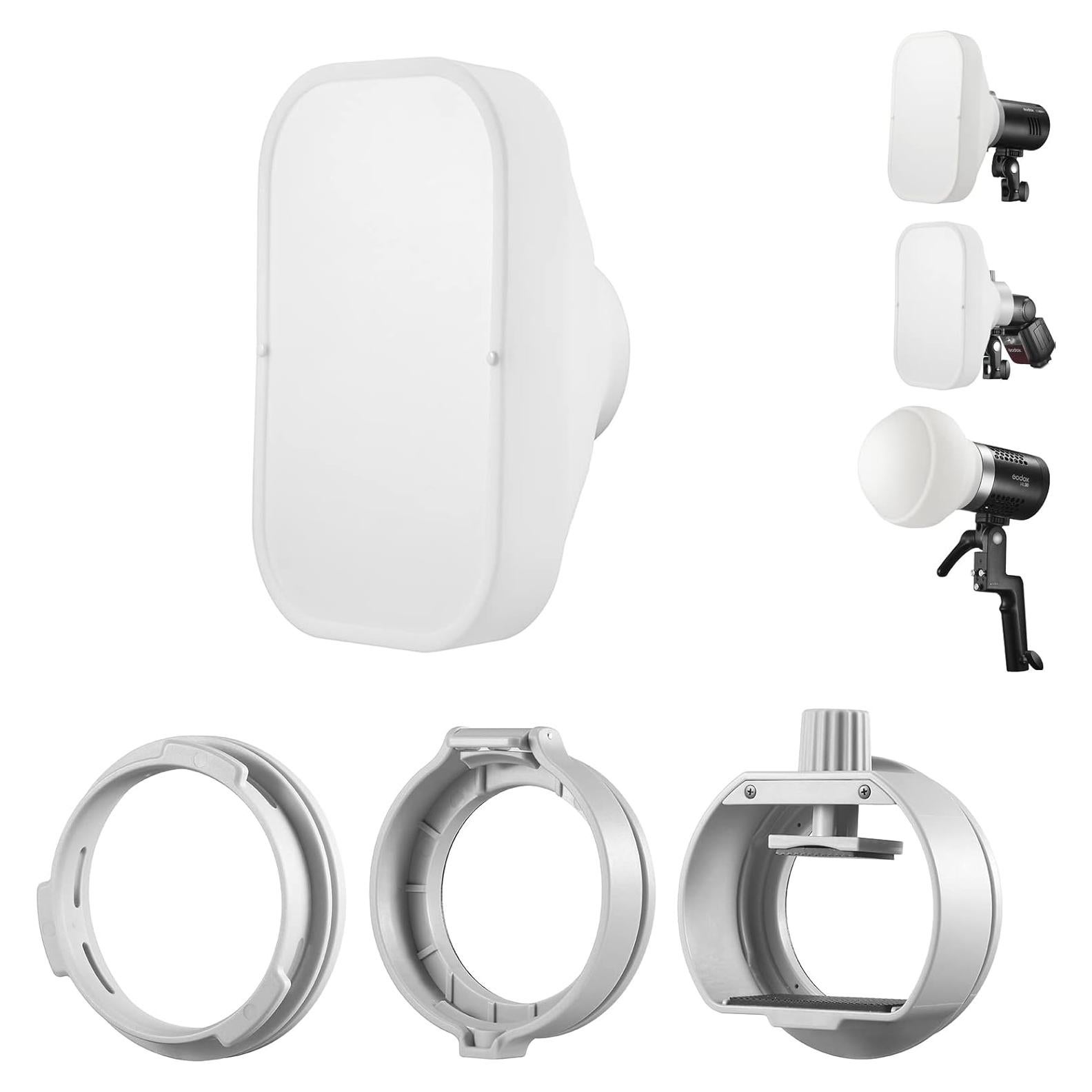 Kit de Difusor Softbox Godox ML-CS1625 con 3 Adaptadores