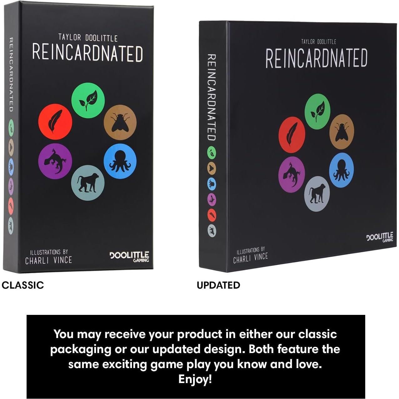 Juego de Cartas Reencarnado Doolittle Gaming 2-6 Jugadores