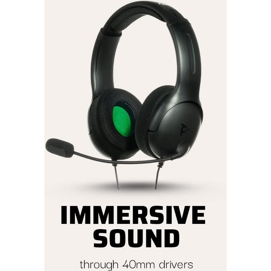 Auriculares PDP Gaming AIRLITE con micrófono para Xbox - Negro