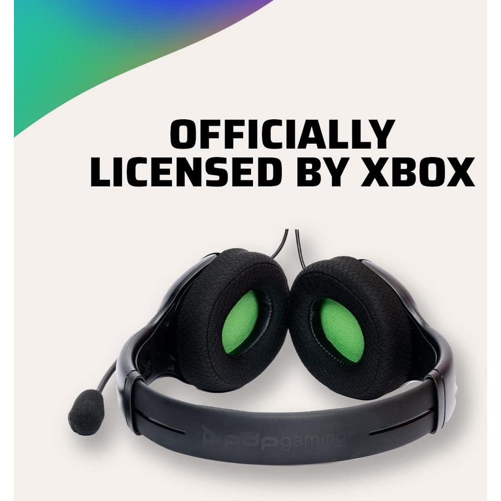 Auriculares PDP Gaming AIRLITE con micrófono para Xbox - Negro