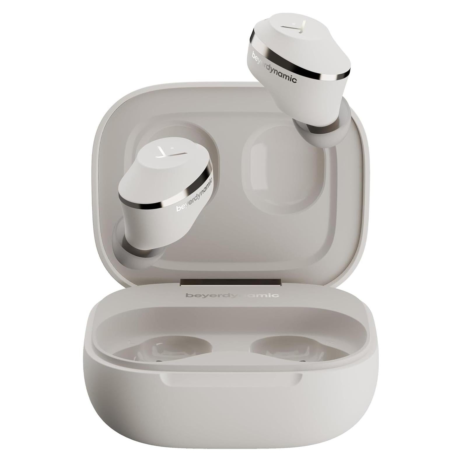 Beyerdynamic Amiron 300 True Wireless Noise Cancelling Earbuds, Multipoint Bluetooth® 5.3 with Active Noise Cancellation, Up to 10 Hours of Battery Runtime, Cream