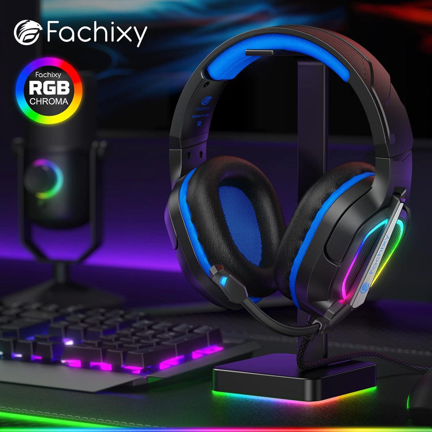 Auriculares Gaming Fachixy FC-200 con Micrófono y RGB
