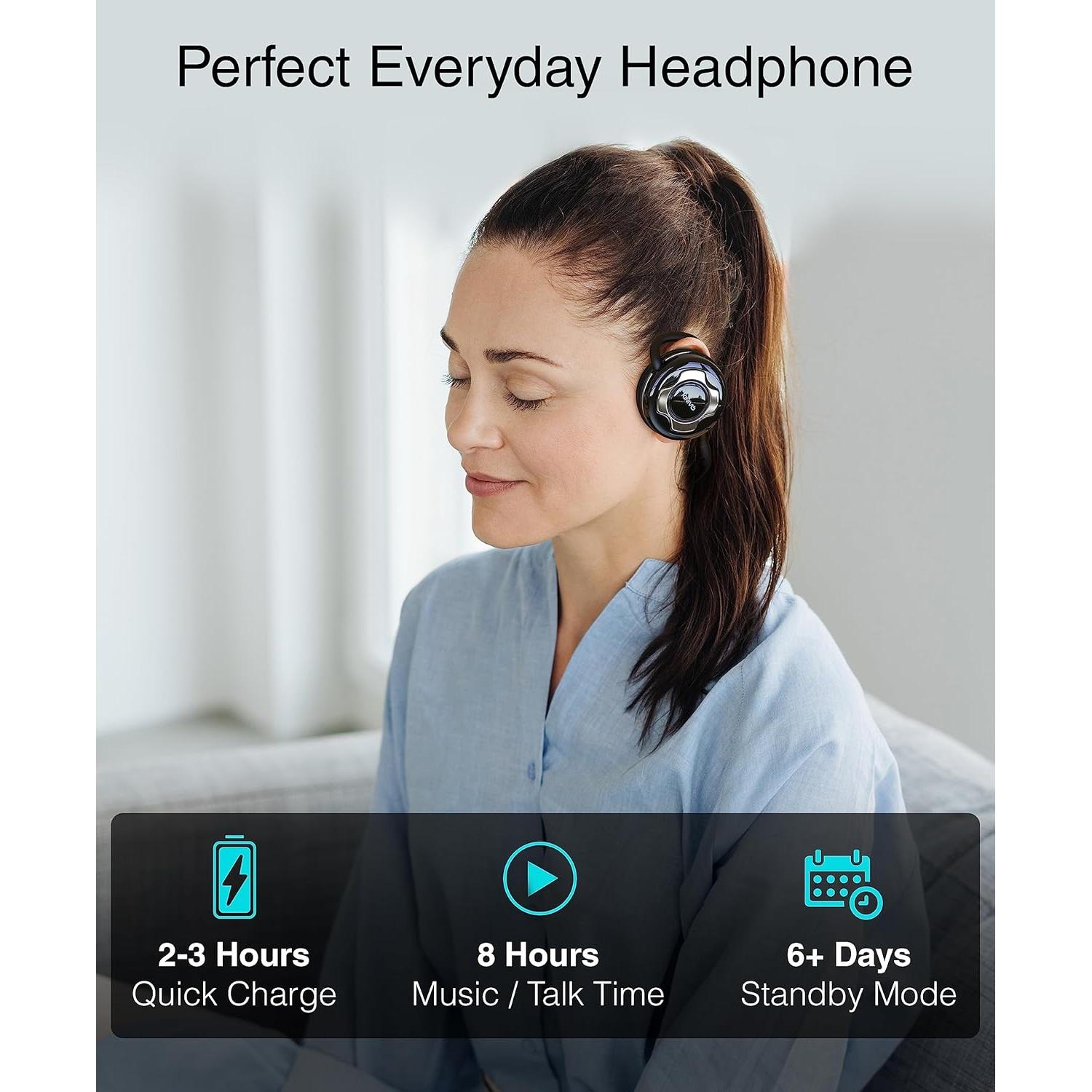 Auriculares Estéreo Bluetooth Kinivo BTH220 - 8 Horas de Batería