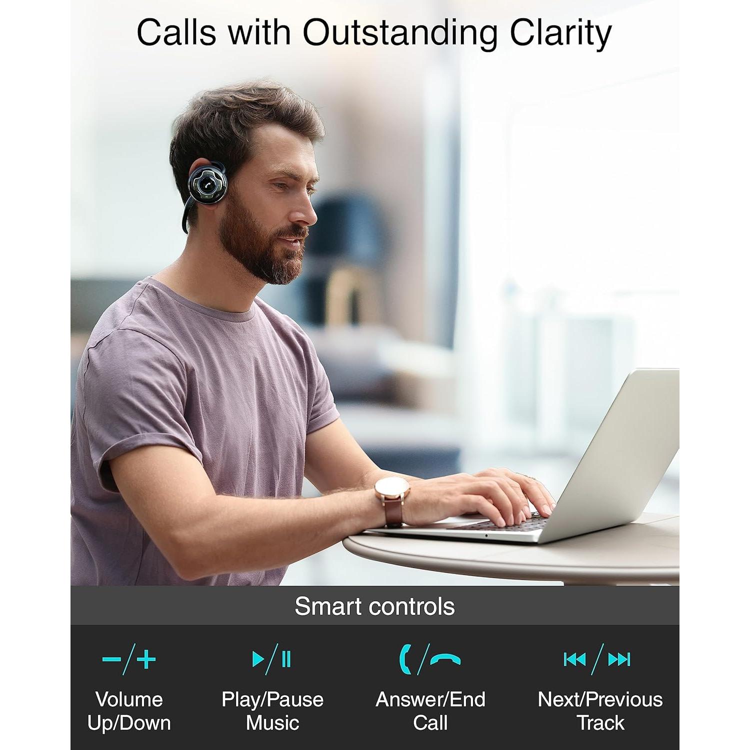 Auriculares Estéreo Bluetooth Kinivo BTH220 - 8 Horas de Batería