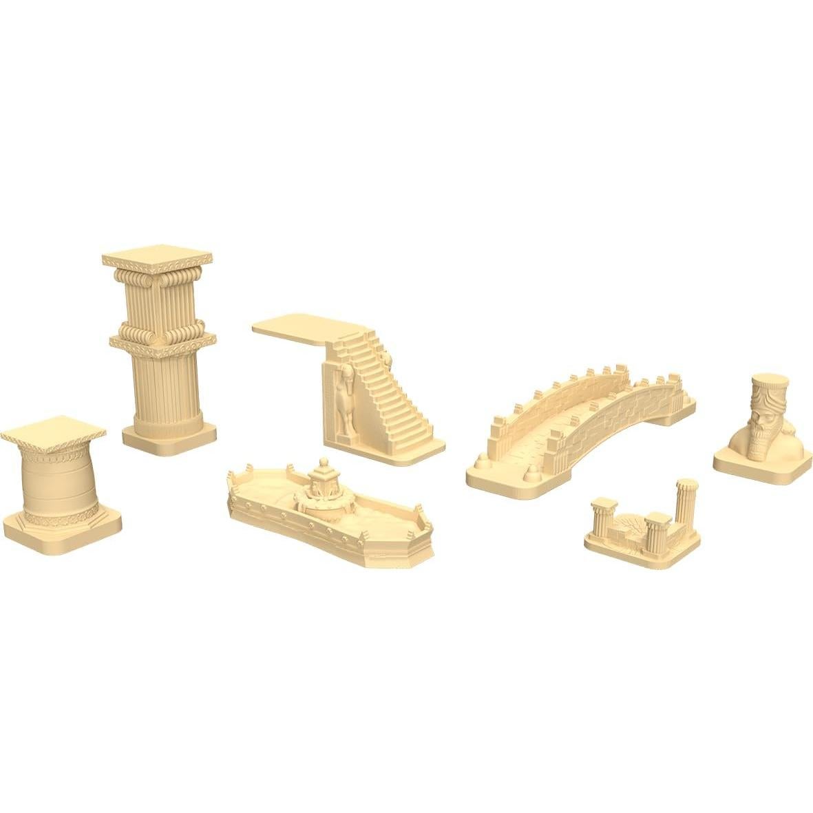 Juego de Mesa Babilonia Synapses 2 a 4 Jugadores 3D