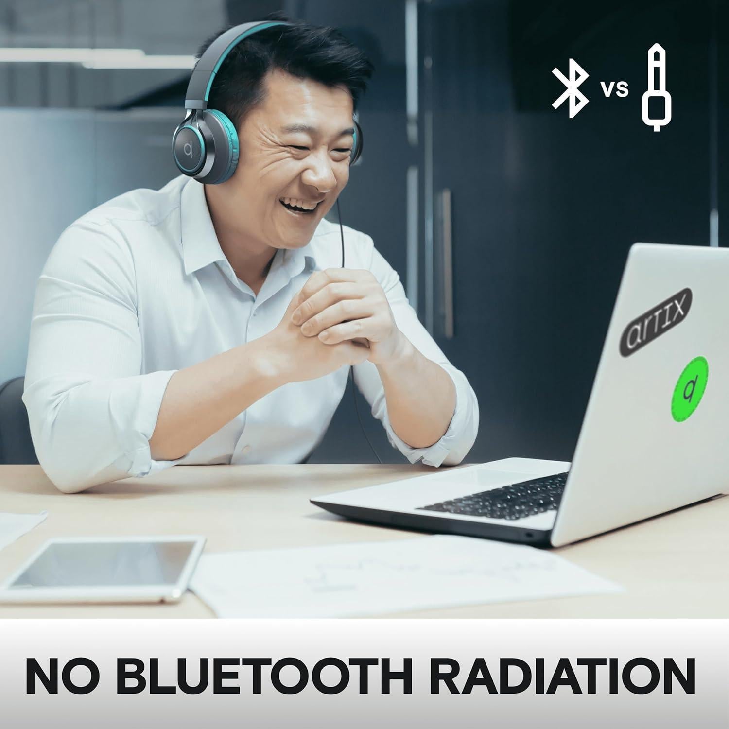 Auriculares Artix CL750 con Cable y Micrófono - Aislamiento de Ruido