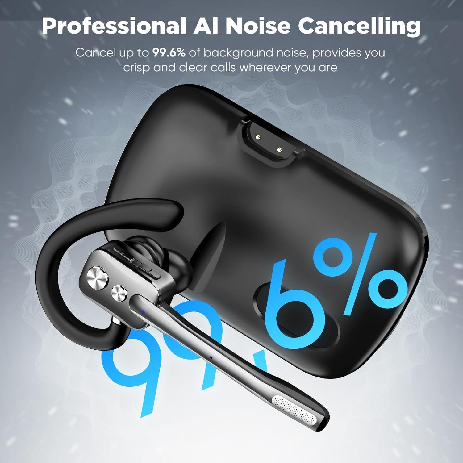 Auricular Bluetooth ICOMTOFIT M-ONE con Cancelación de Ruido