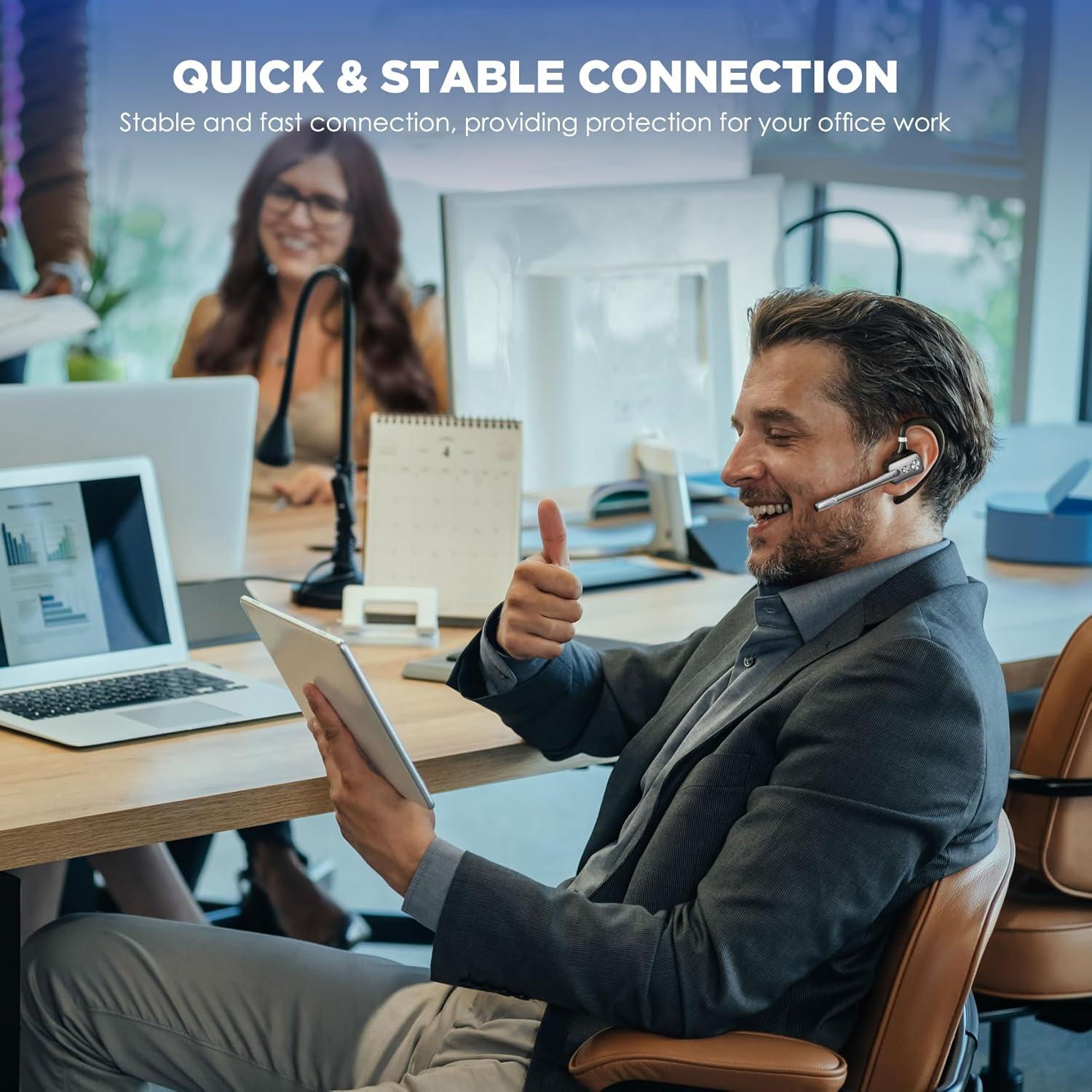 Auricular Bluetooth ICOMTOFIT M-ONE con Cancelación de Ruido