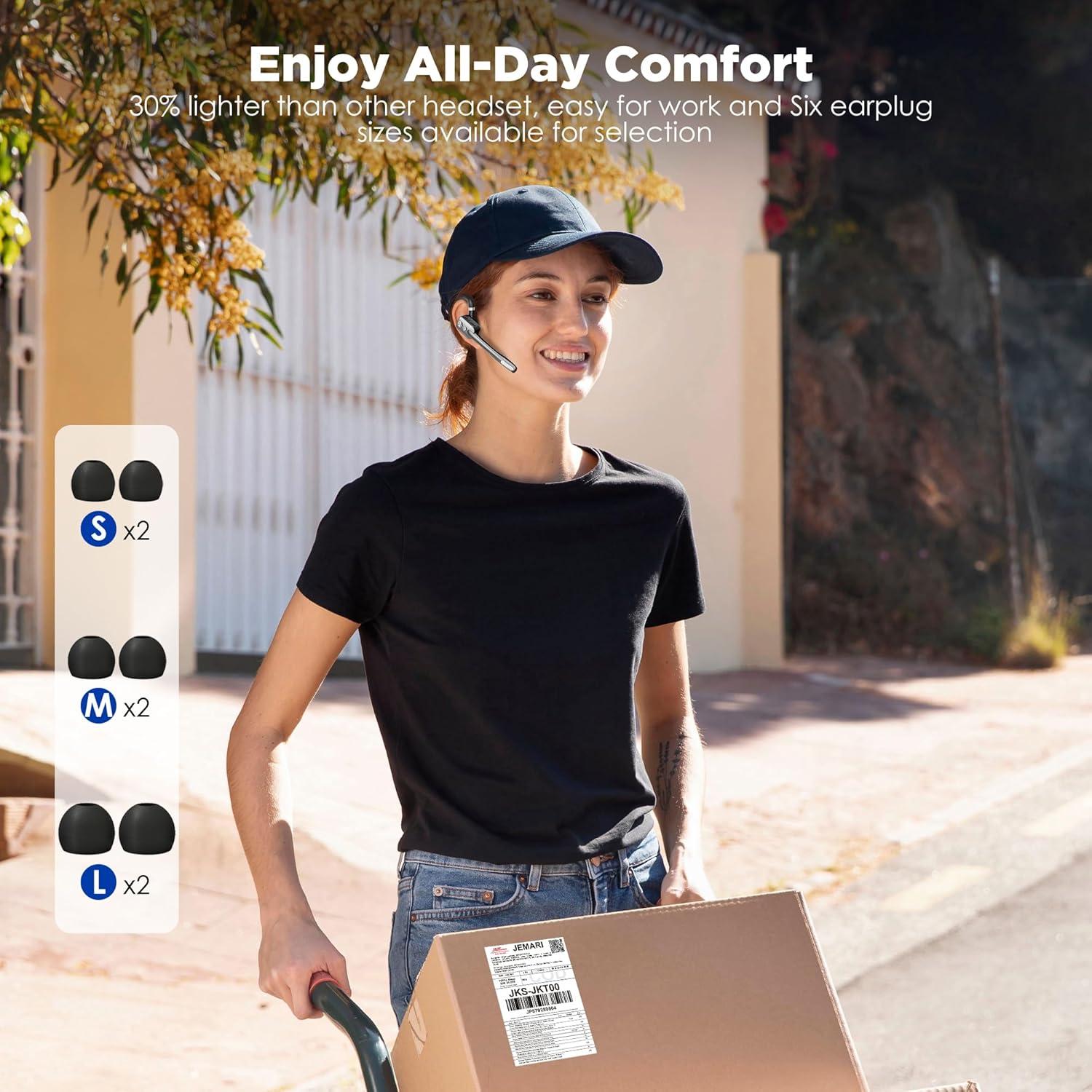 Auricular Bluetooth ICOMTOFIT M-ONE con Cancelación de Ruido