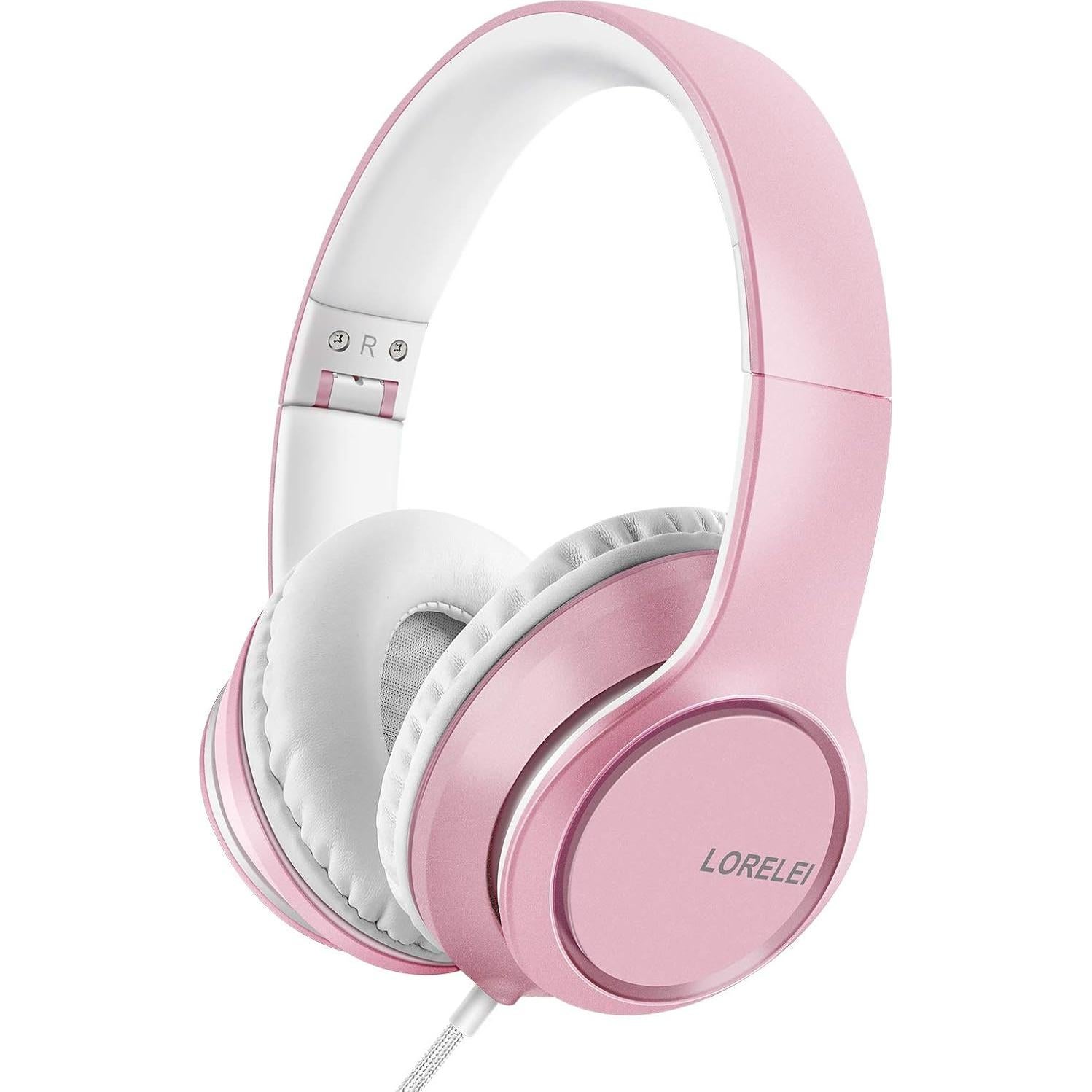 Auriculares LORELEI X8 Over-Ear con micrófono 1.5m Rosa