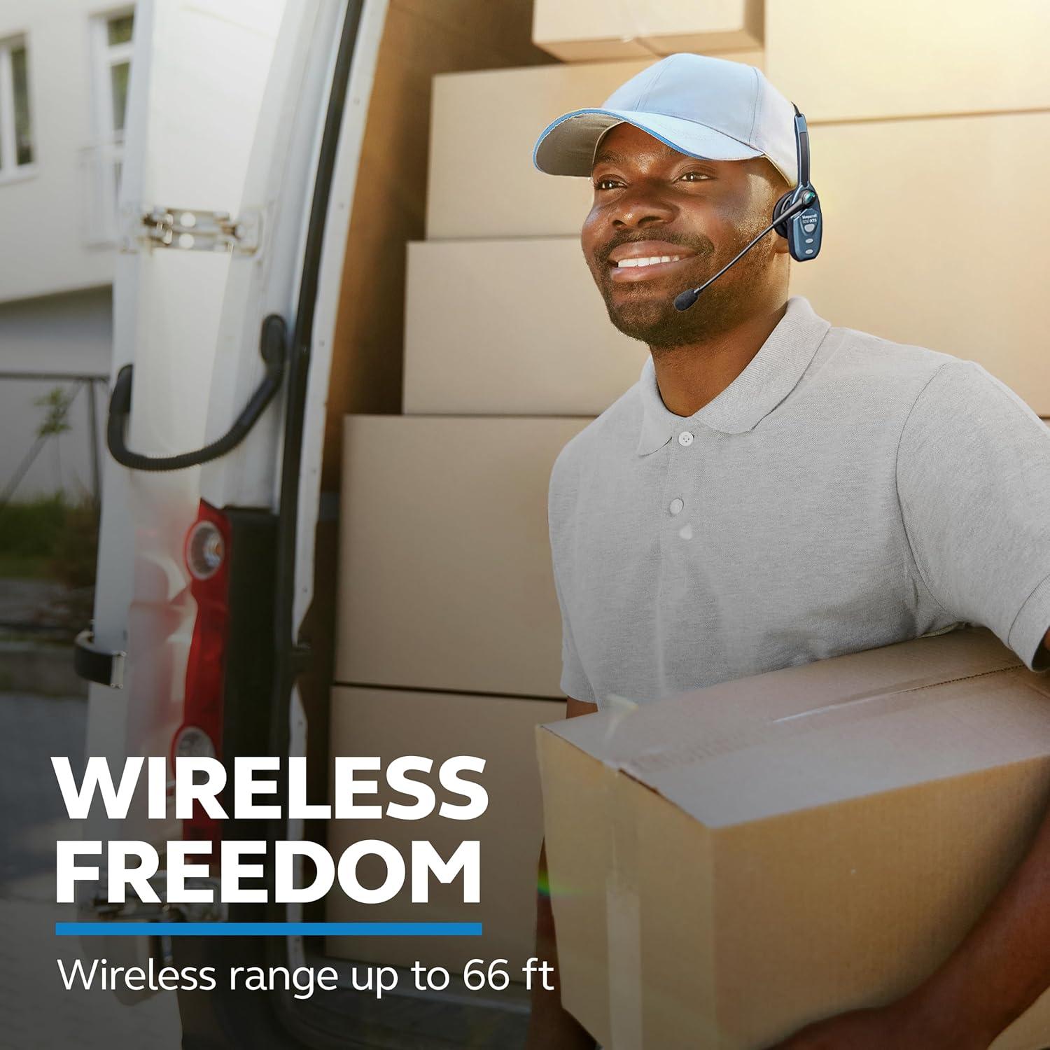 Auriculares Inalámbricos BlueParrott B250-XTS con Cancelación de Ruido 91%