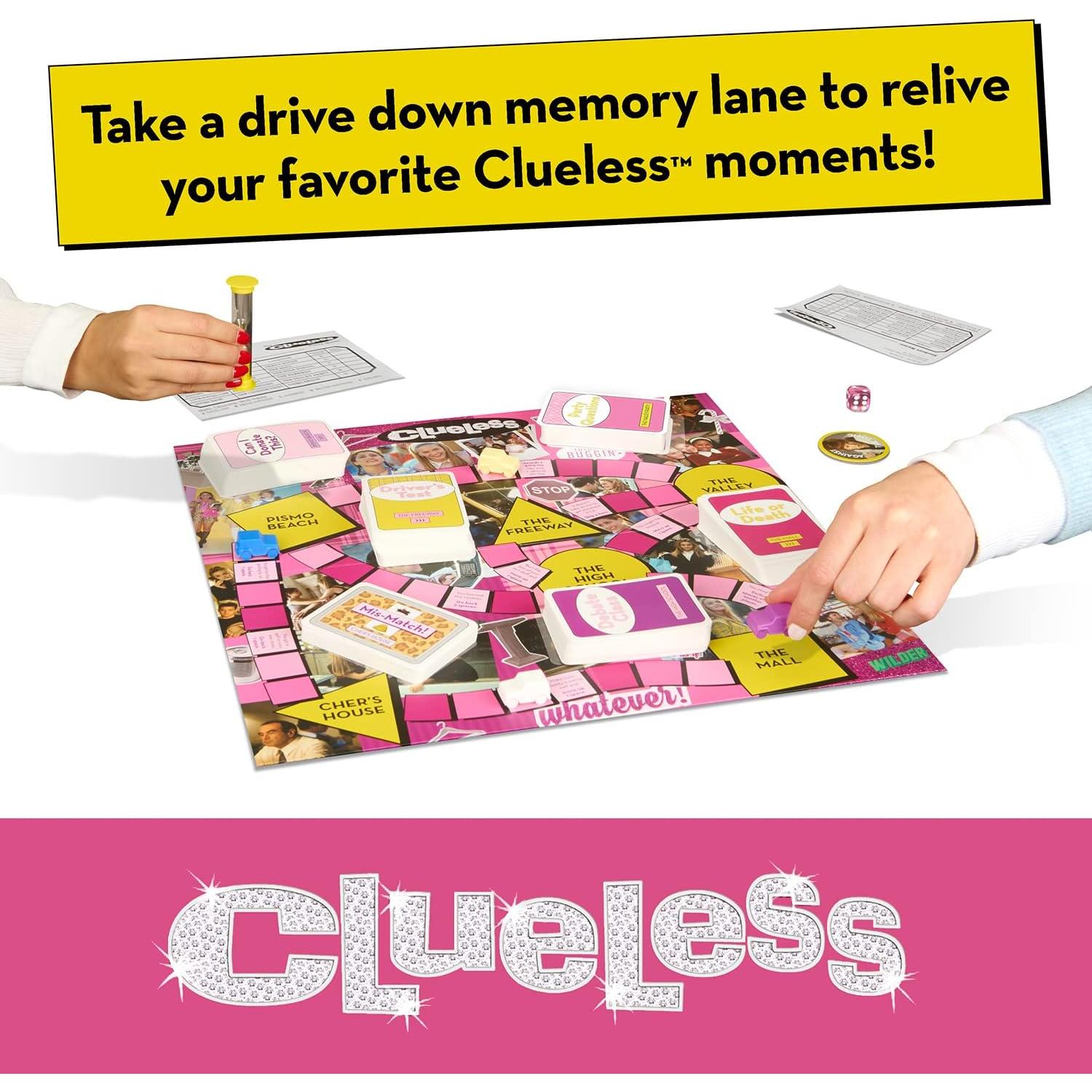 Juego de Fiesta Clueless Ugh como si! - Mesa para Adultos
