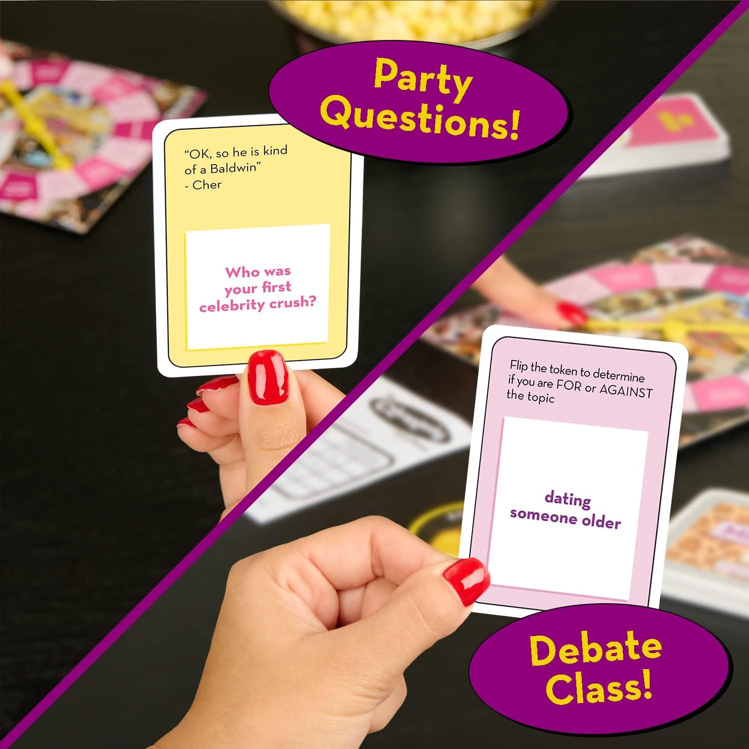 Juego de Fiesta Clueless Ugh como si! - Mesa para Adultos