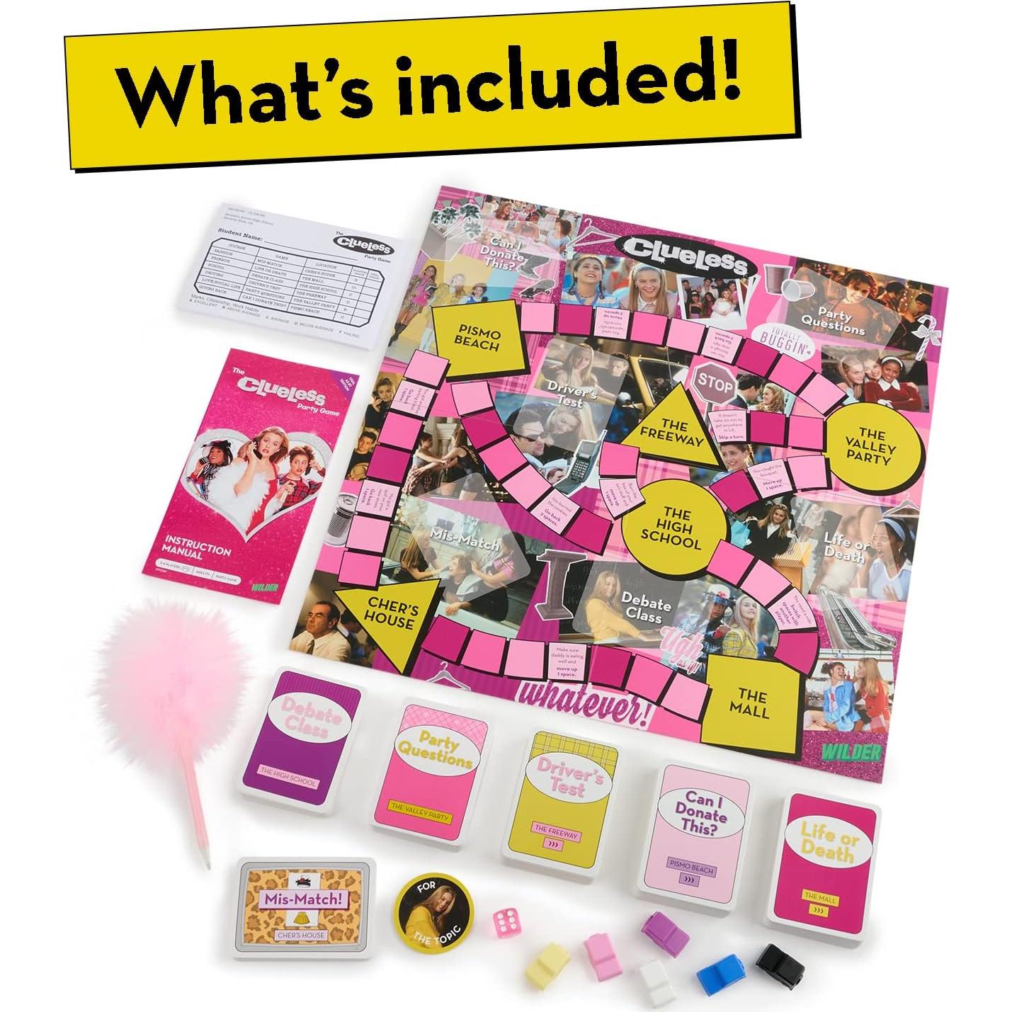 Juego de Fiesta Clueless Ugh como si! - Mesa para Adultos