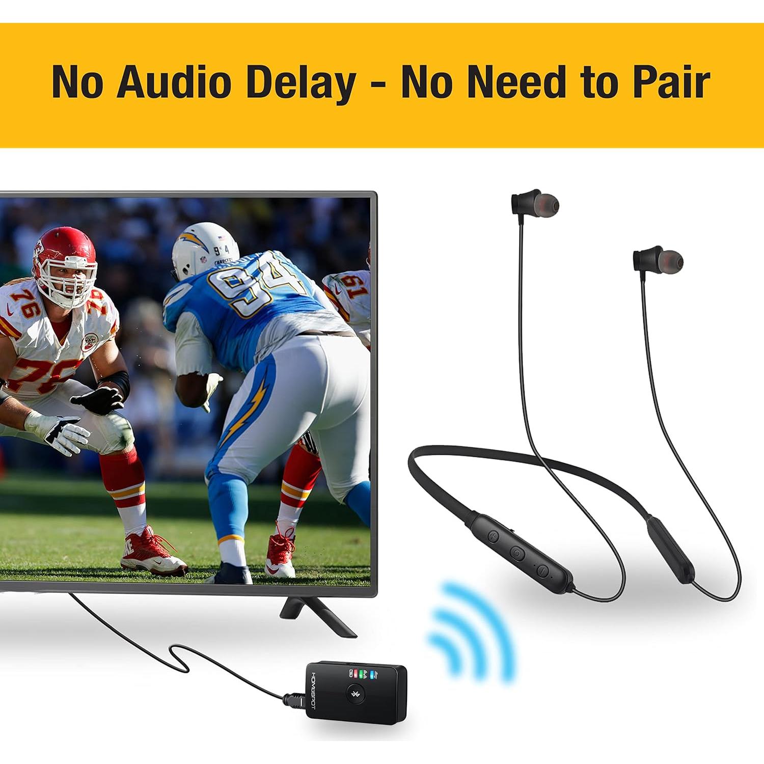 Auriculares Inalámbricos HomeSpot JY100 con Transmisor Bluetooth 5.3