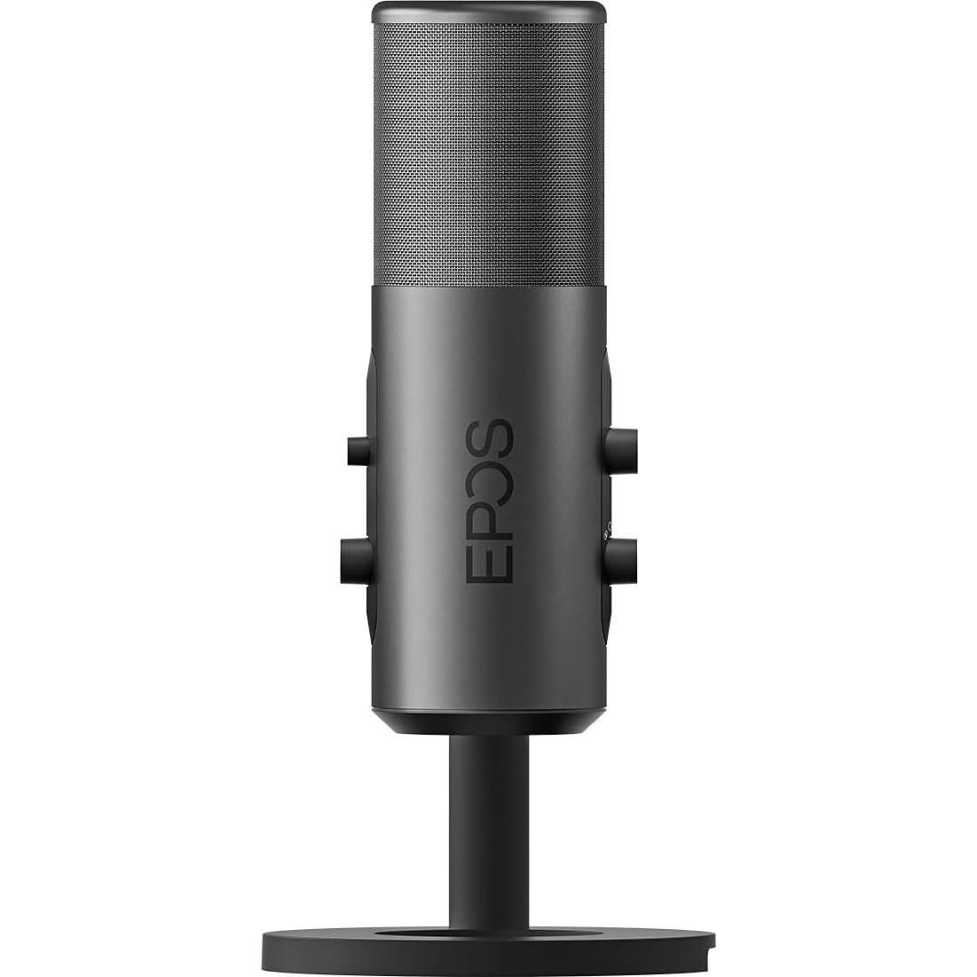Micrófono USB EPOS B20 para Streaming - 2.9m, 4 Patrones, Gris