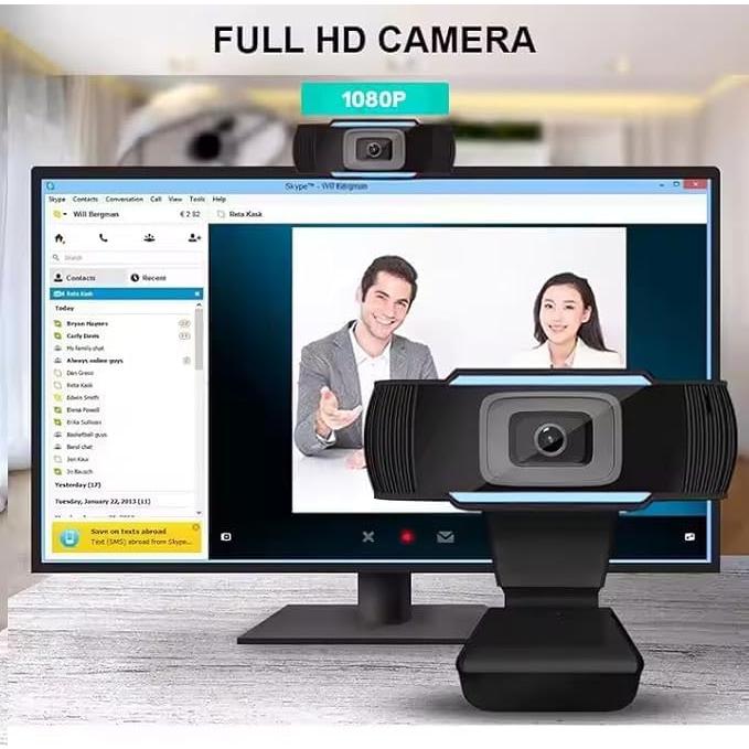 Auricular TruVoice VoicePro 10 y Webcam 1080P Full HD