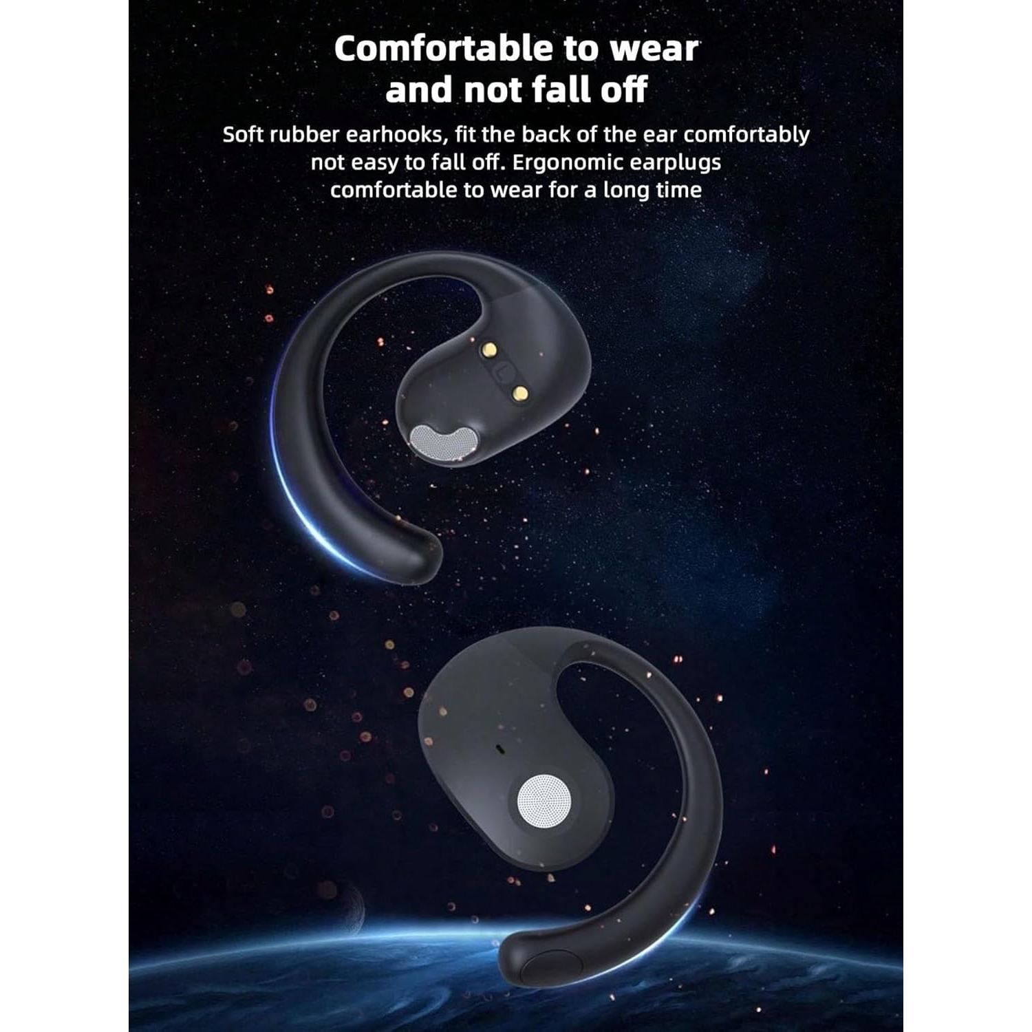 Auriculares Inalámbricos Qihua G96pro Bluetooth Negro