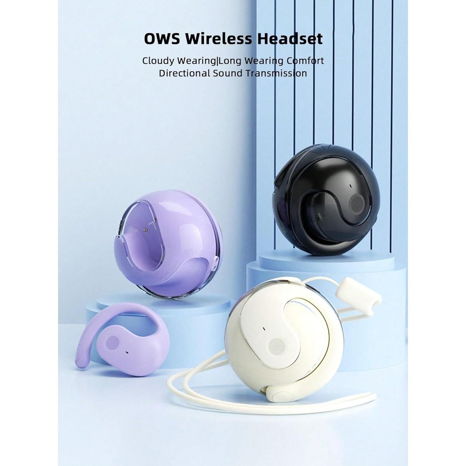 Auriculares Inalámbricos Qihua G96pro Bluetooth Negro