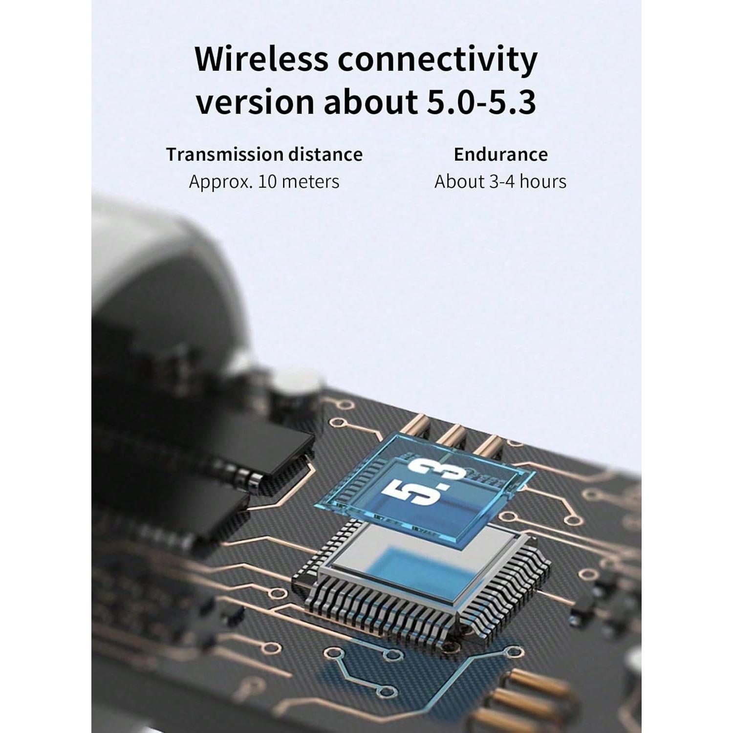 Auriculares Inalámbricos Qihua G96pro Bluetooth Negro