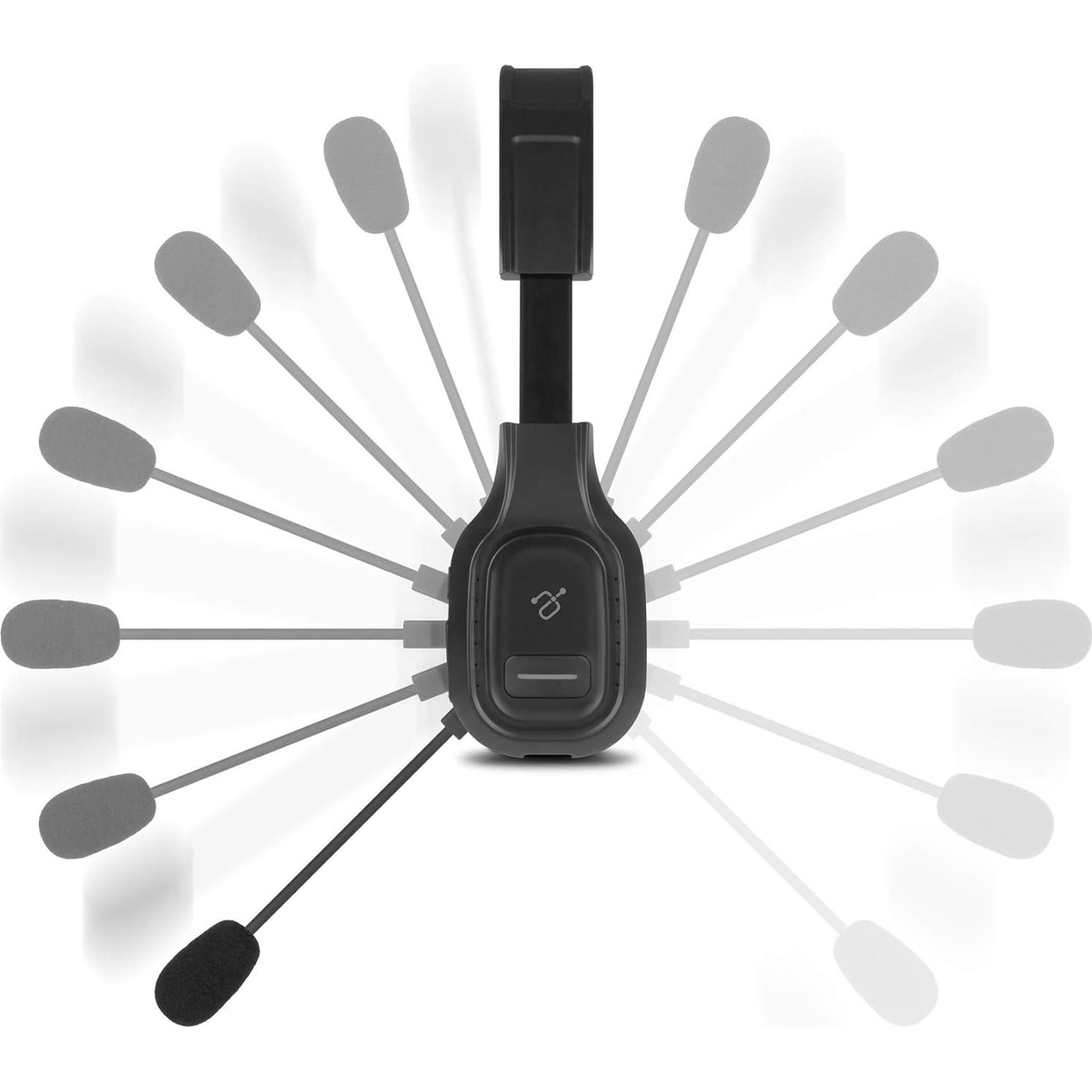 Auriculares Inalámbricos Aluratek ABHM100F Bluetooth 5.0 con Cancelación de Ruido