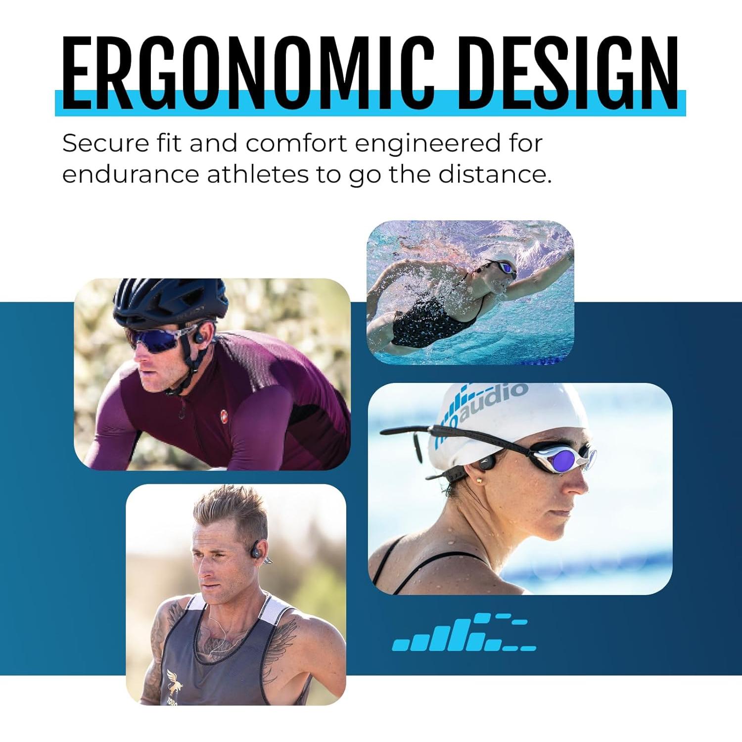 Auriculares H2O Audio TRI 2 Bluetooth 5.3 Impermeables 8GB