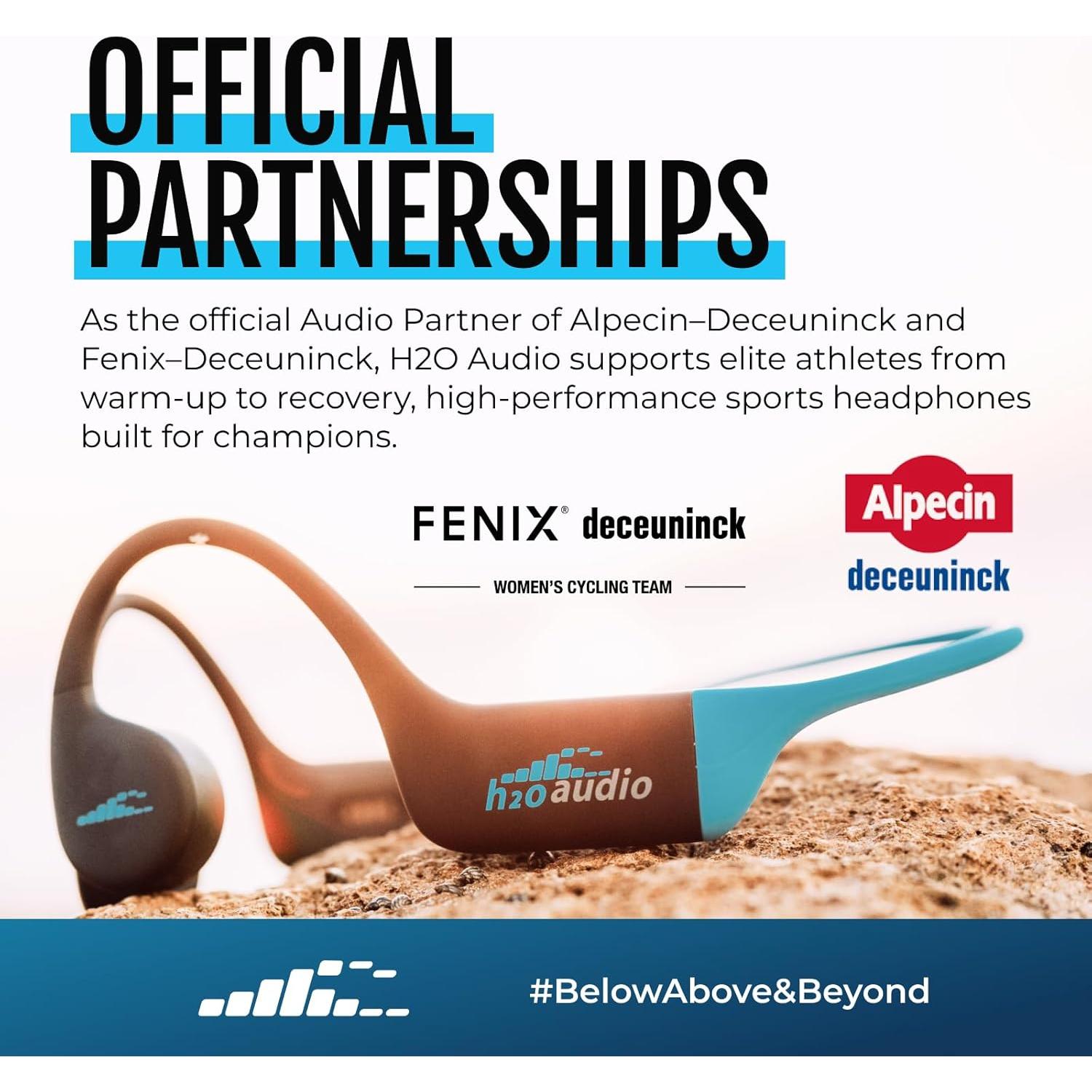 Auriculares H2O Audio TRI 2 Bluetooth 5.3 Impermeables 8GB