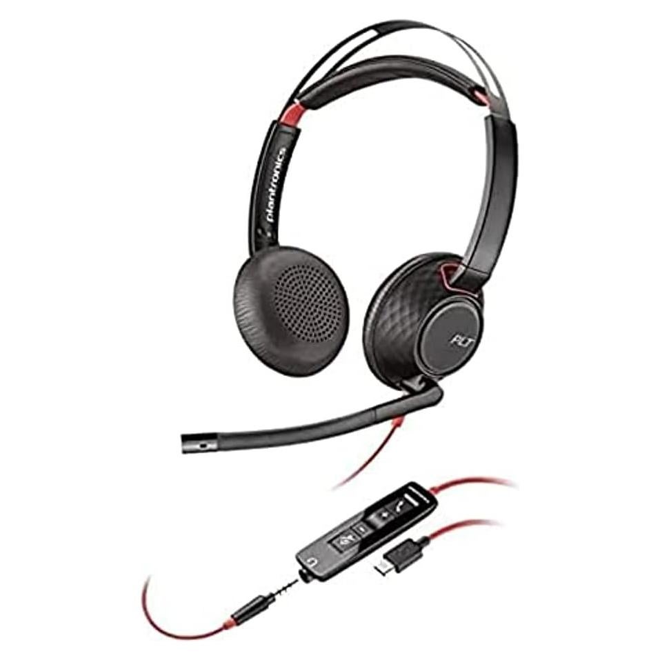 Auriculares Plantronics Blackwire 5220 USB-C Estéreo 20Hz-20kHz