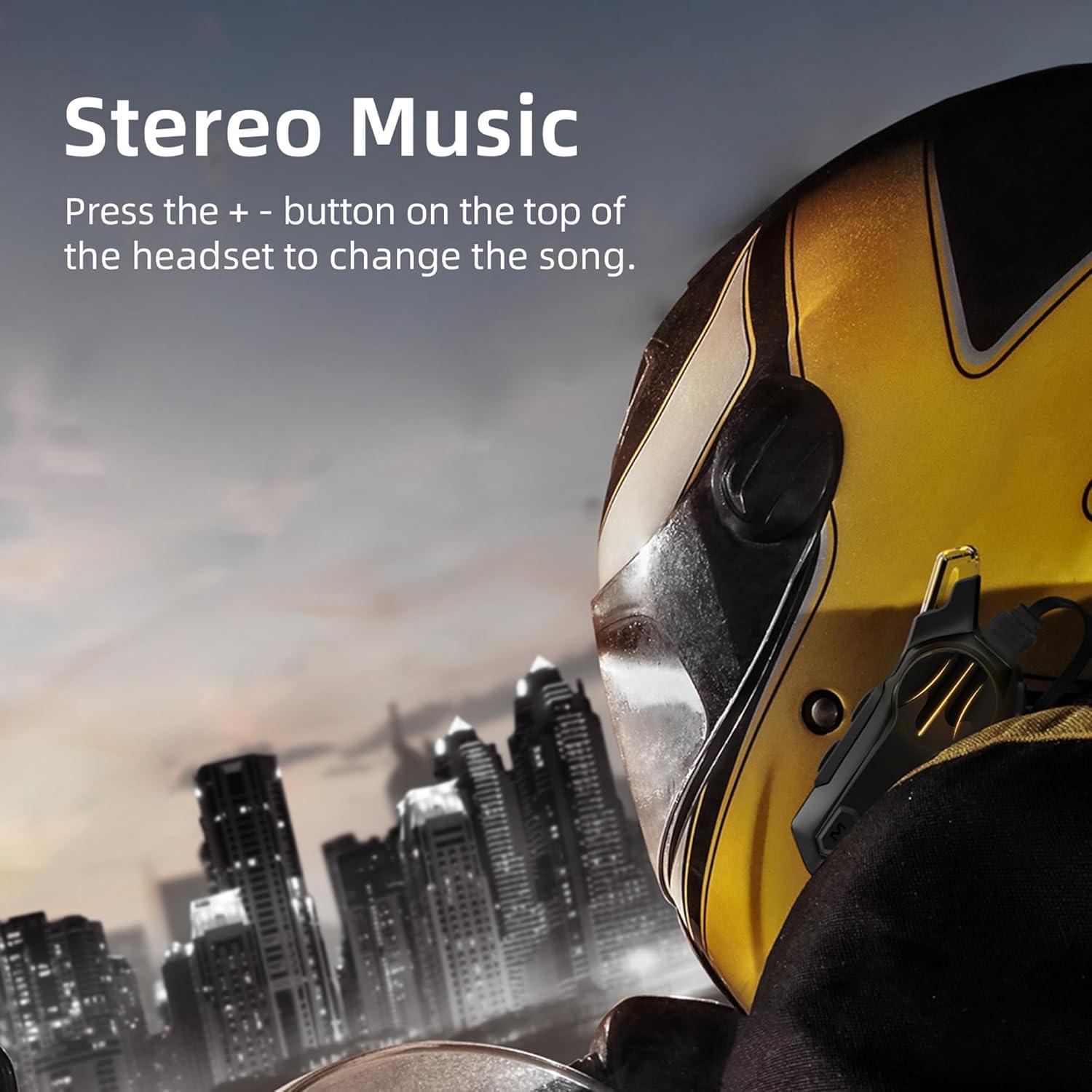 Auriculares Bluetooth Inalámbricos para Motocicleta X1 Pro IP67