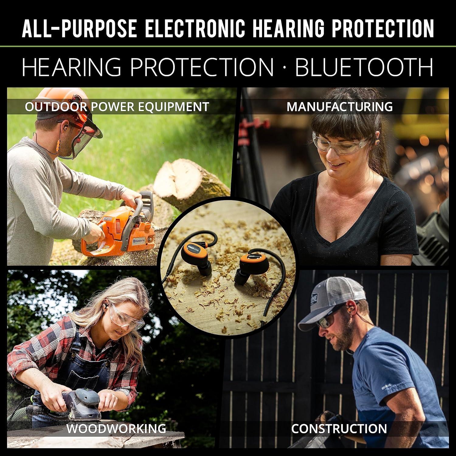 Auriculares Bluetooth ISOtunes PRO 2.0 Naranja 27 dB Reducción Ruido