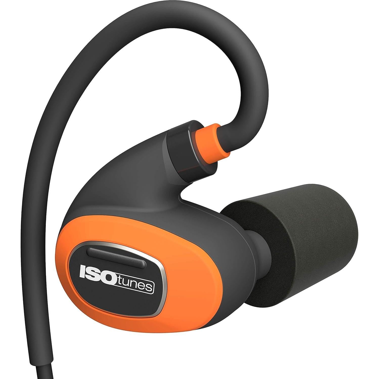 Auriculares Bluetooth ISOtunes PRO 2.0 Naranja 27 dB Reducción Ruido