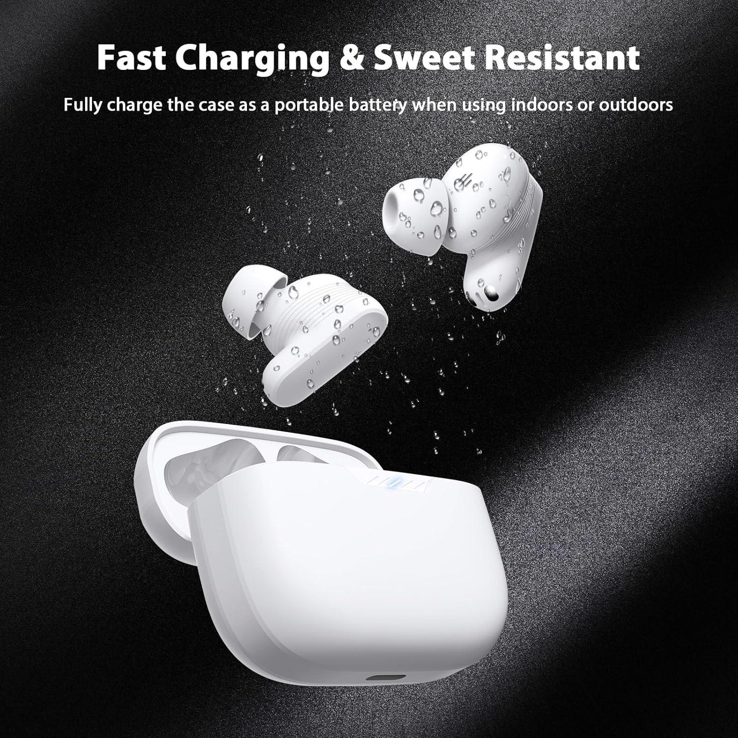 Auriculares Inalámbricos Bluetooth 5.4 HiFi TOPAUX - Cancelación Ruido