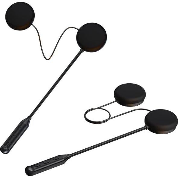 Auricular Bluetooth GDM para Casco de Motocicleta, Altavoces Dobles