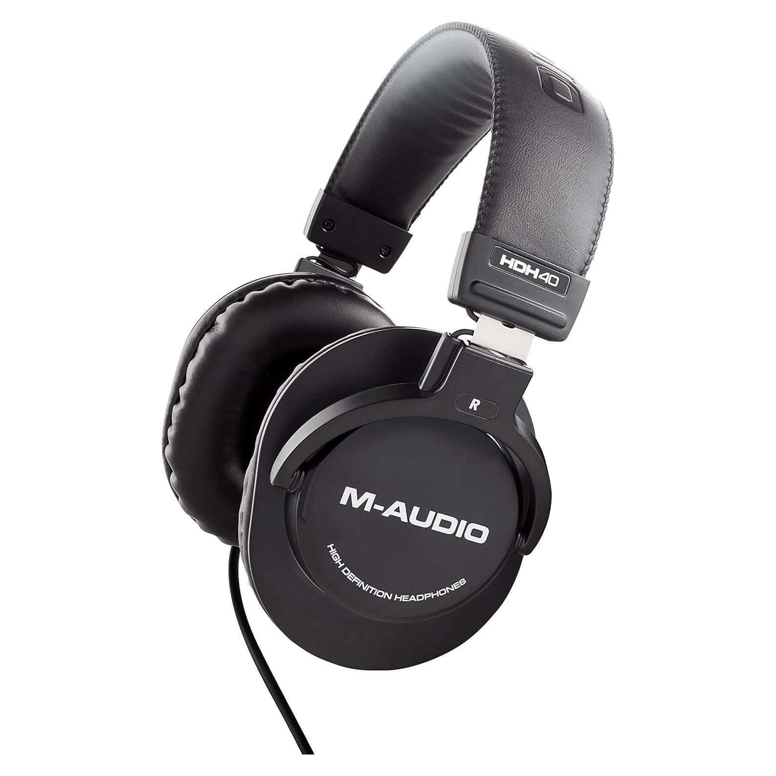 Auriculares de Estudio M-Audio HDH40 con Cable de 2.7m - Negro