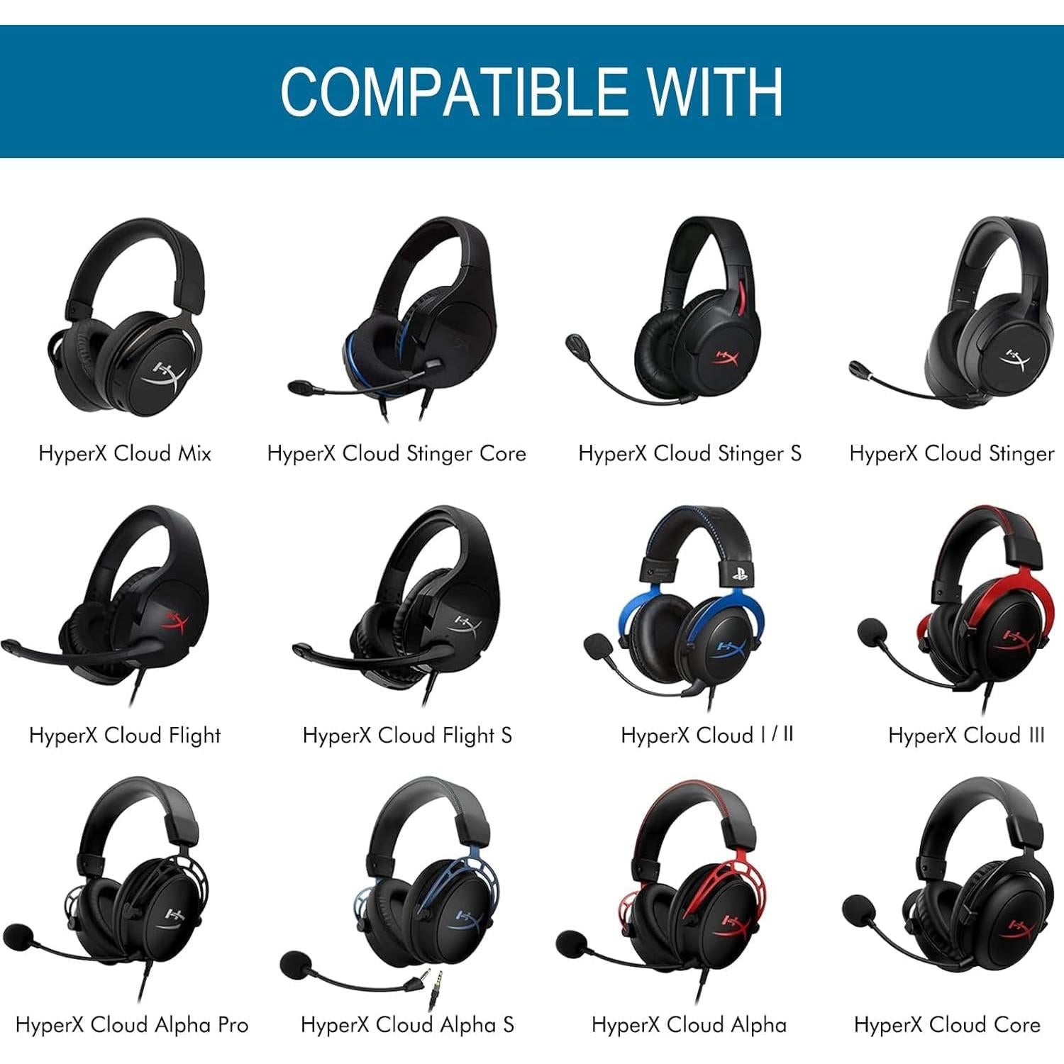 Almohadillas de Gel Refrigerante GVOEARS para HyperX Cloud