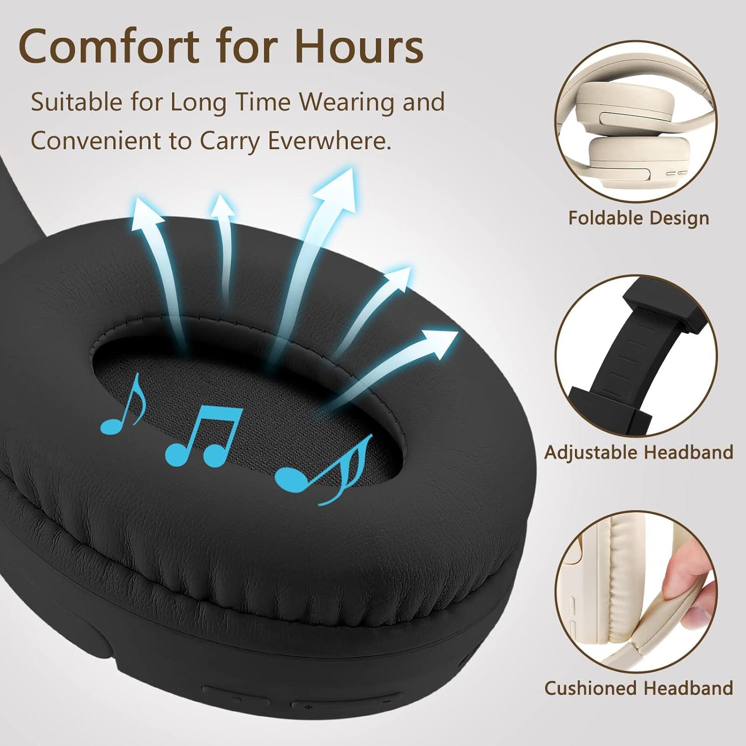 Auriculares Inalámbricos Bingozones SN-A2 Bluetooth 5.3 Plegables