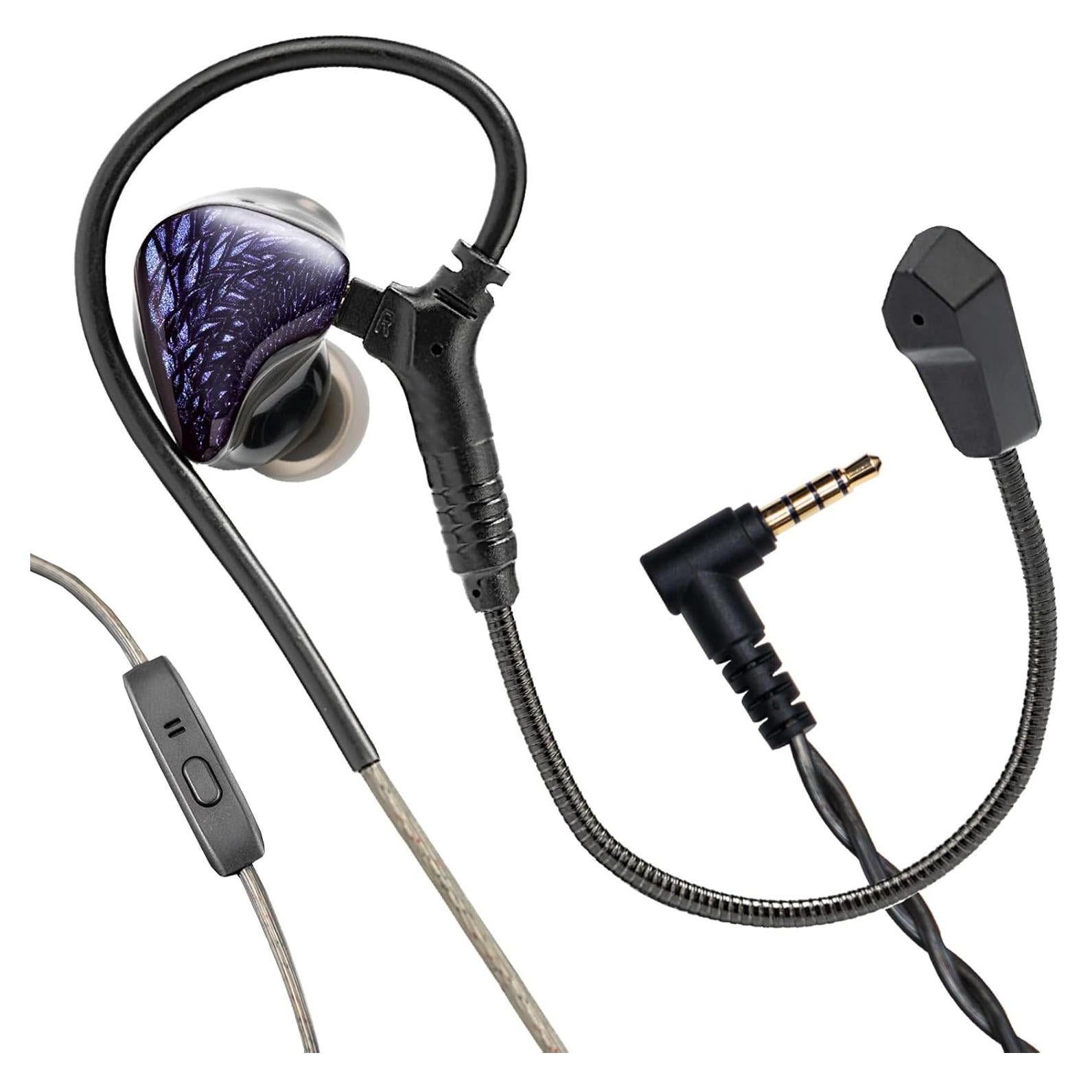 Auriculares Gaming Celest Wyvern Black Pro In-Ear 10mm