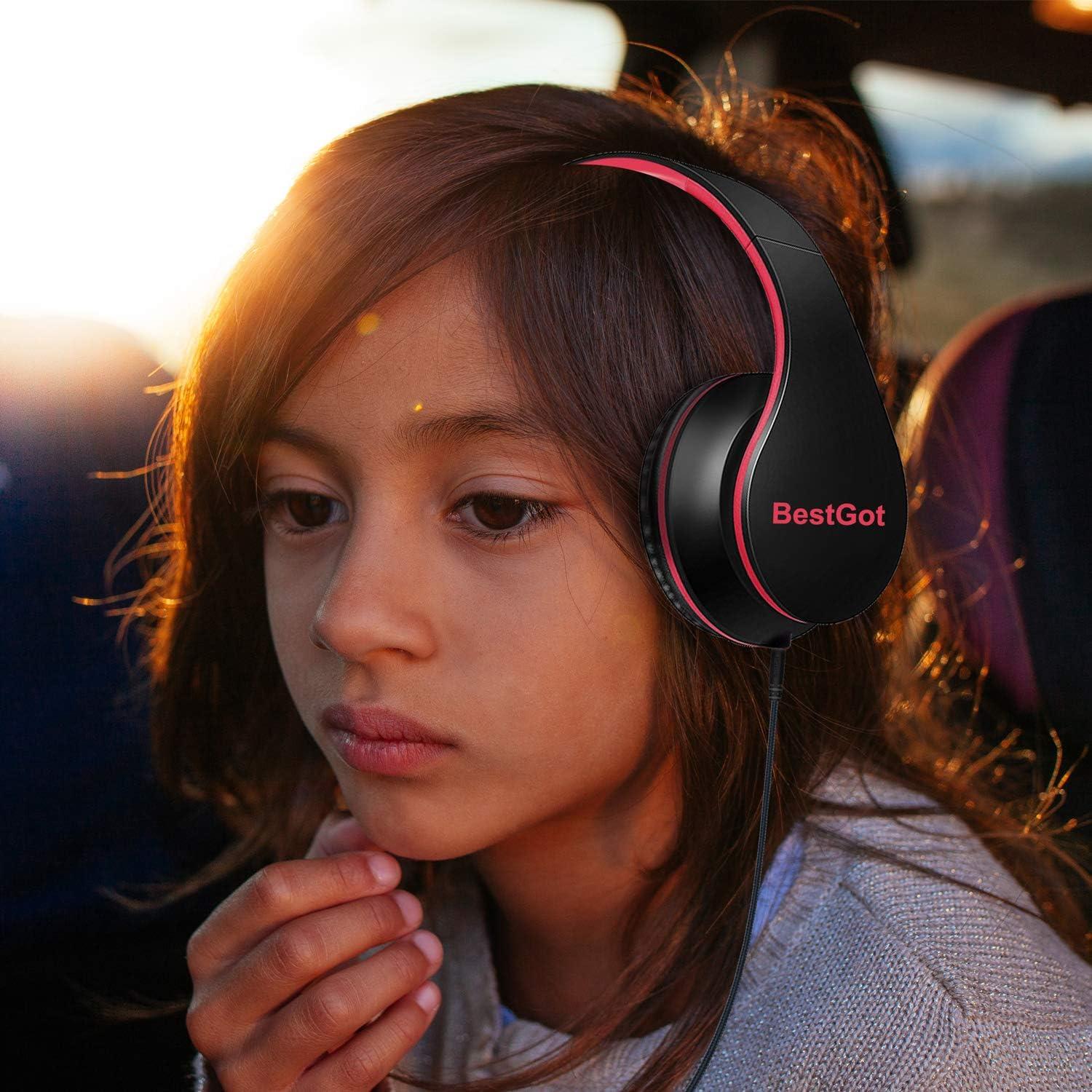 Auriculares con Micrófono BestGot BG6002 para Niños y Adultos