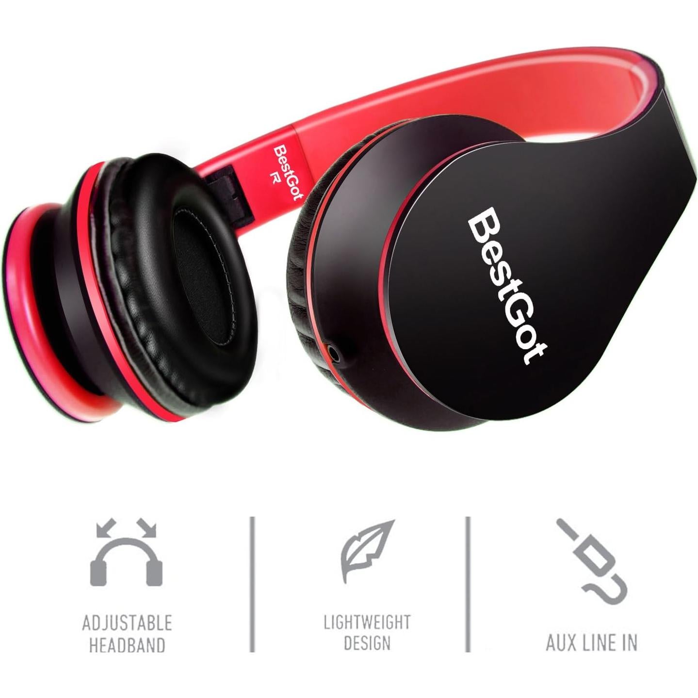 Auriculares con Micrófono BestGot BG6002 para Niños y Adultos