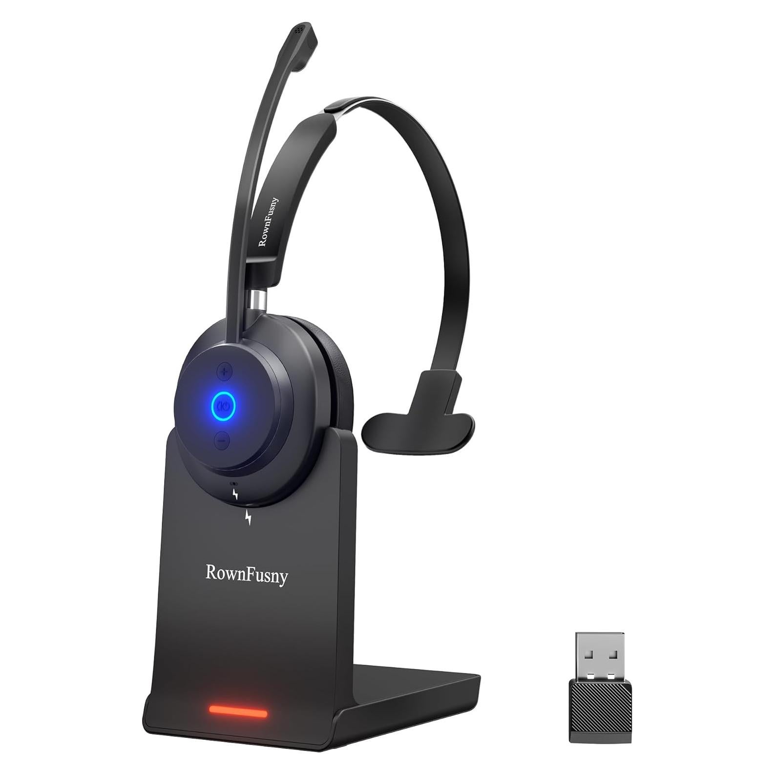 Auriculares Inalámbricos Rownfusny R03-P con Micrófono y Bluetooth 5.3