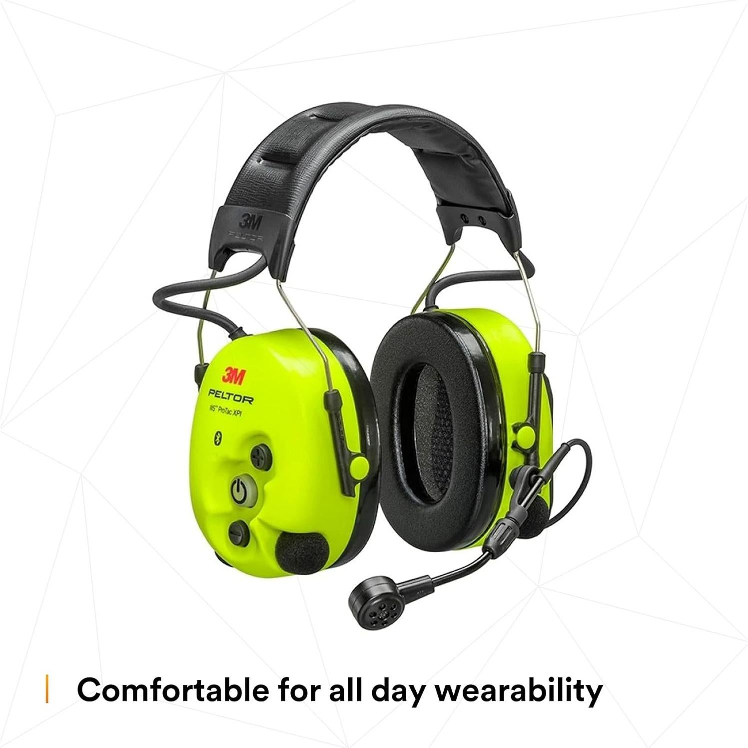Auriculares 3M PELTOR WS ProTac XPI Diadema Grande Amarillo