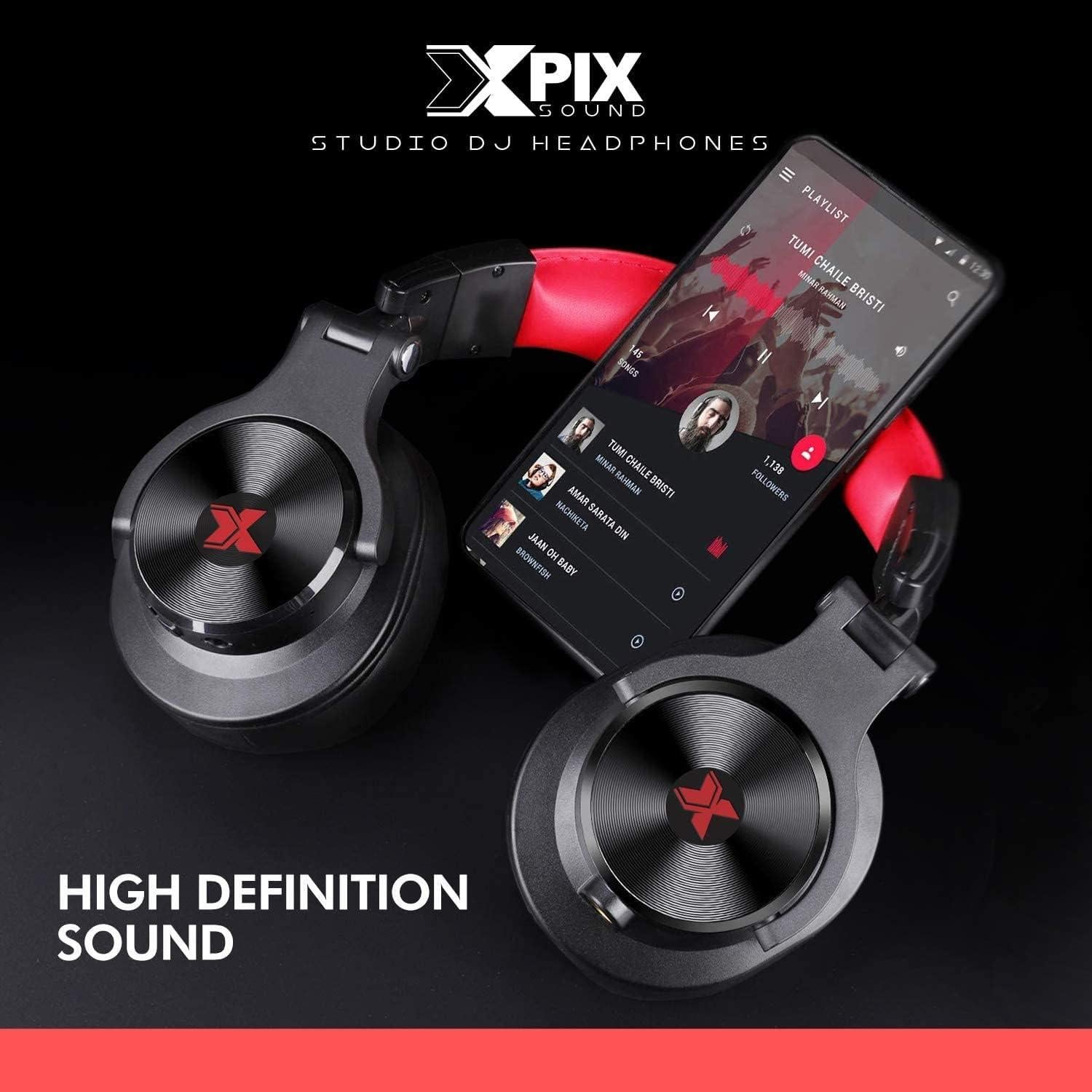 Auriculares DJ XPIX PX-PRODJ Cerrados Estéreo 20Hz-20kHz
