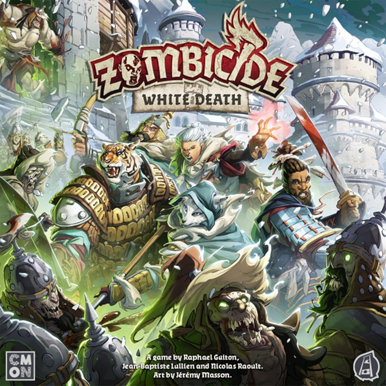 Zombicide Muerte Blanca Juego de Mesa CMON 2-6 Jugadores