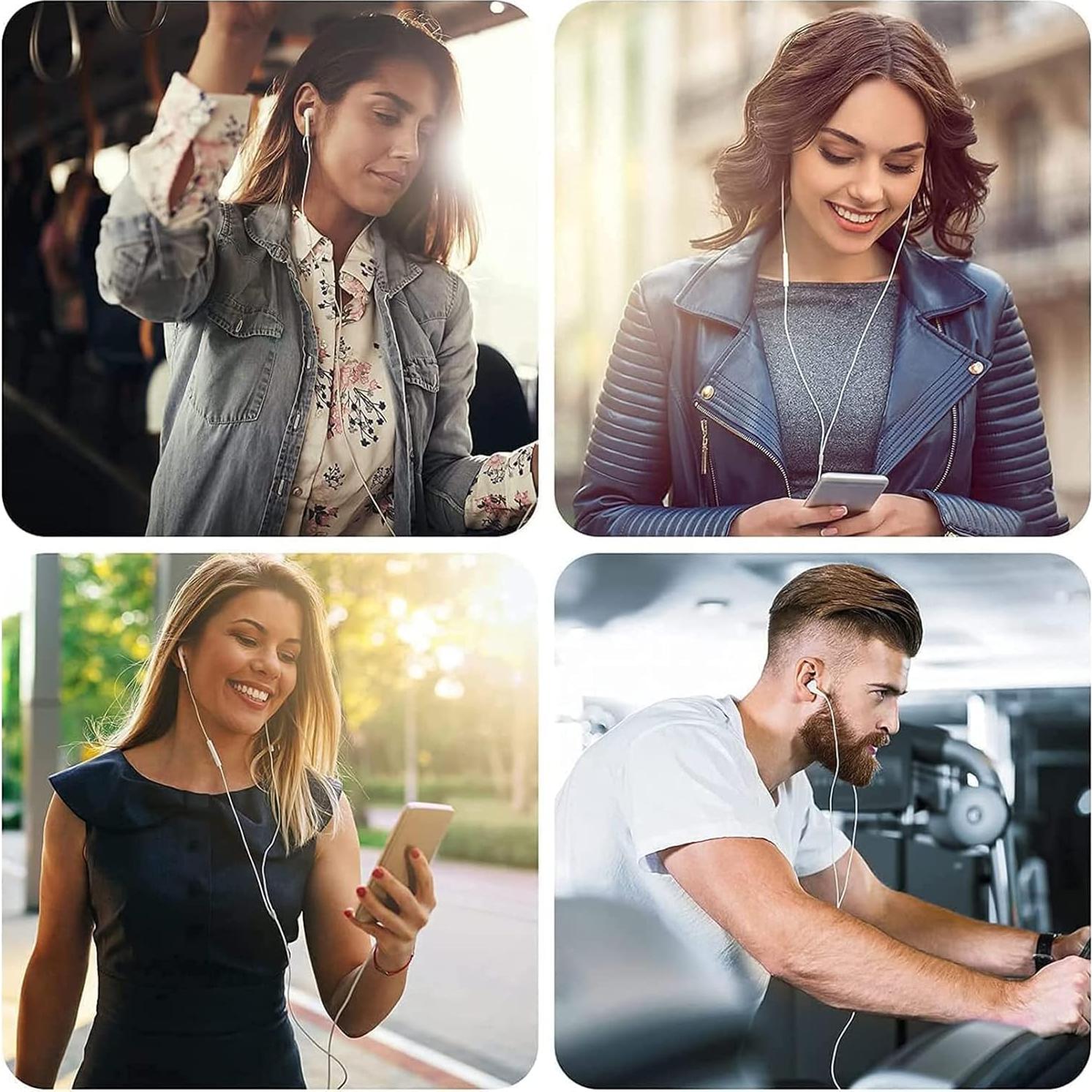 Auriculares In-Ear USB C SENNIPS para iPhone y Samsung - 2 Pzs